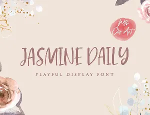 Jasmine Daily font