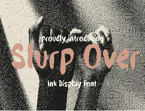 Slurp Over - Demo font