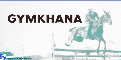 Gymkhana font