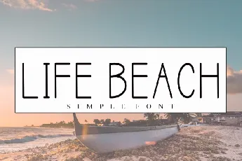 Life Beach font