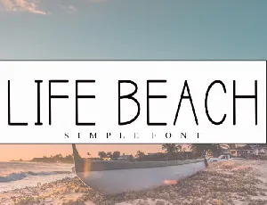 Life Beach font