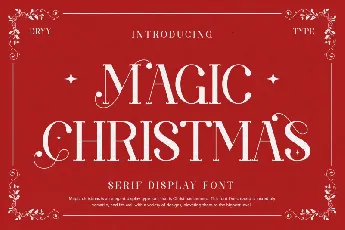 Magic Christmas font