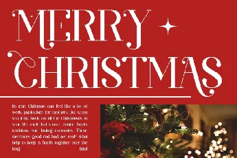 Magic Christmas font