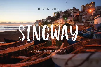 SINGWAY font