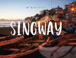 SINGWAY font