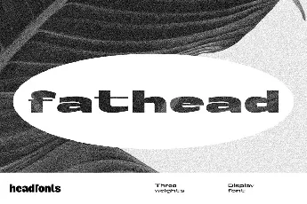 Fathead font