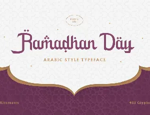 Ramadhan Day Demo font