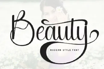 Beauty Script font