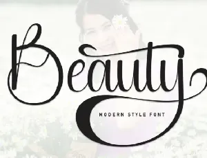 Beauty Script font