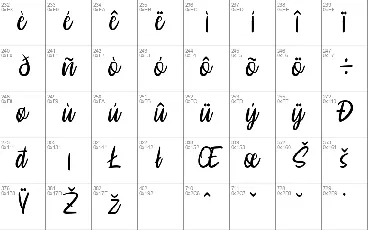 Broderick font