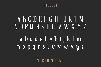 NORTH MOUNT DEMO font