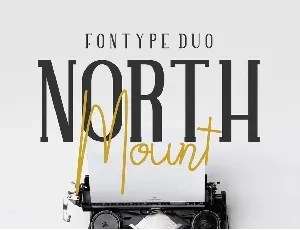 NORTH MOUNT DEMO font