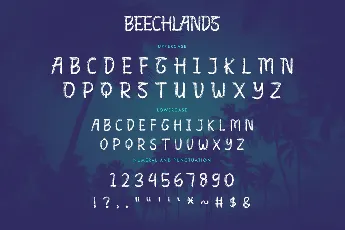 Beechlands Demo font