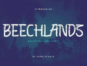 Beechlands Demo font