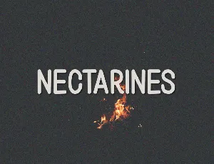 Nectarines font