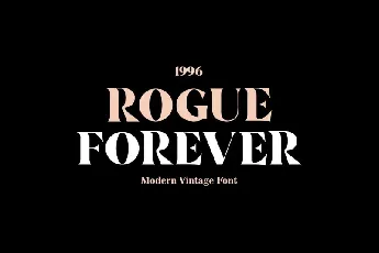 Rogue Forever font