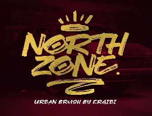 North Zone font