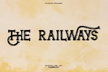 The Railways font