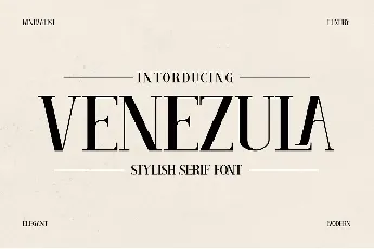 Venezula font