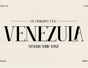 Venezula font