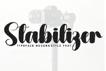 Stabilizer Script font