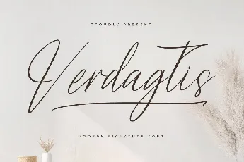 Verdagtis DEMO VERSION font