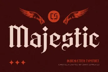 CS Majestic font