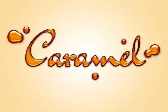 Better Caramel font