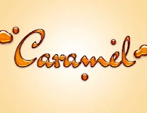 Better Caramel font