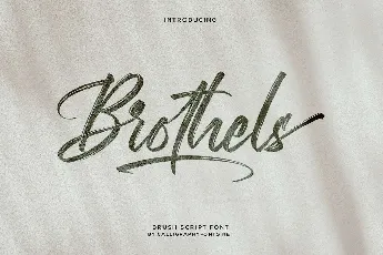 Brothels font