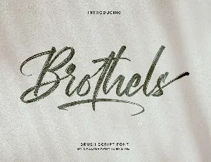 Brothels font