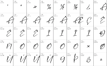 Handscript Signature font