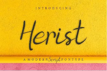 Herist DEMO font