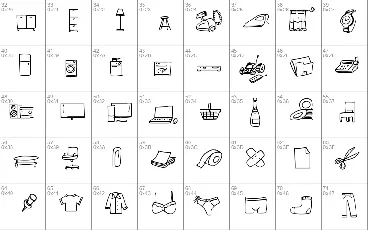 PeaxWebdesignFreeIcons font