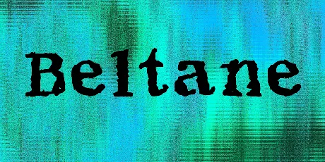 Beltane font