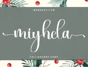 Miyhela font