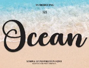 Ocean Script font