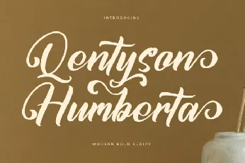 Qentyson Humberta font