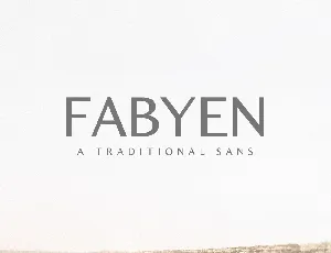 Fabyen font