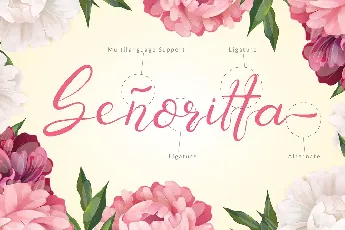 Senoritta font