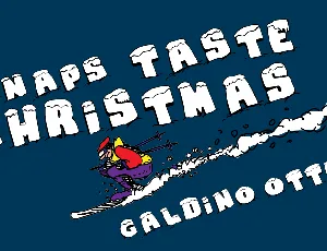 Snaps Taste Christmas font