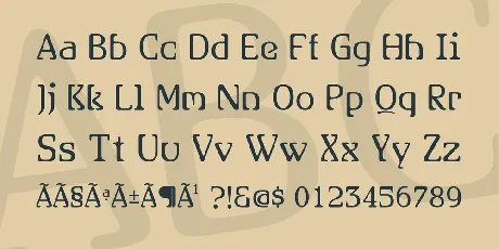 All Hooked Up font