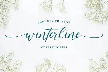 Winterline font