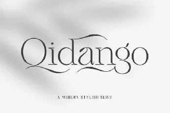 Qidango font