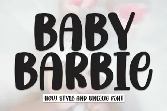 Baby Barbie Display font