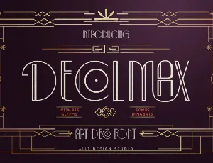 Decolmax font