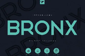 Bronx font