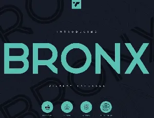 Bronx font