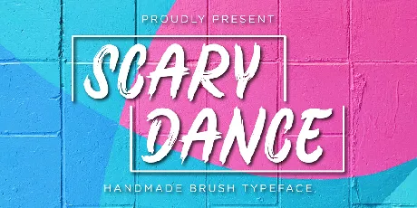 Scary Dance Demo font