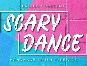 Scary Dance Demo font